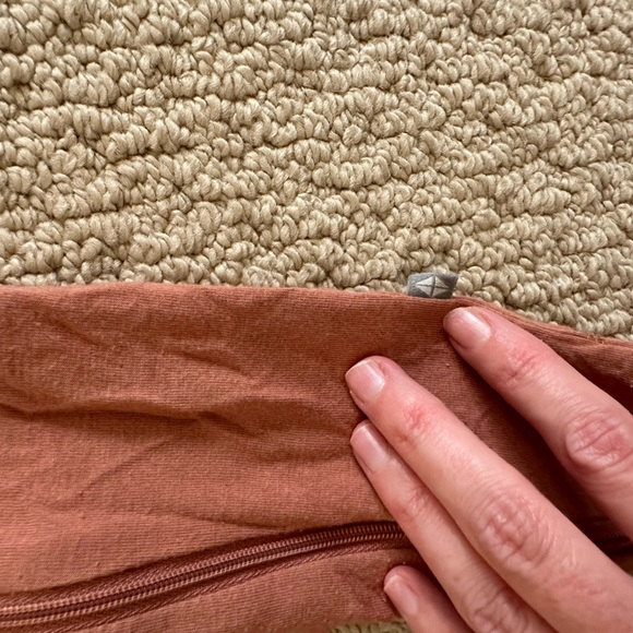 Kyte baby zipper footie in spice color - Picture 2 of 4